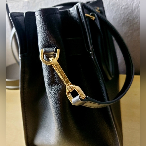 Michael Kors black leather satchel - Picture 7 of 10